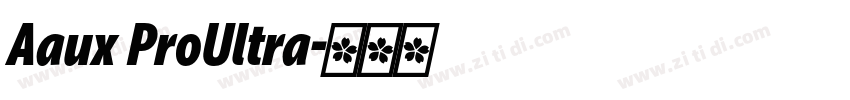 Aaux ProUltra字体转换 Aaux ProUltra字体转换